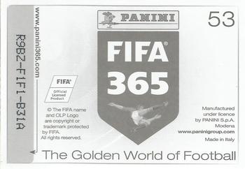 2015-16 Panini FIFA 365 The Golden World of Football Stickers #53 Adama Traoré / Danilo / Sergej Milinković-Savić Back