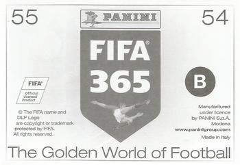 2015-16 Panini FIFA 365 The Golden World of Football Stickers #54 / 55 Germany-England 0-1 / USA-Japan 5-2 Back