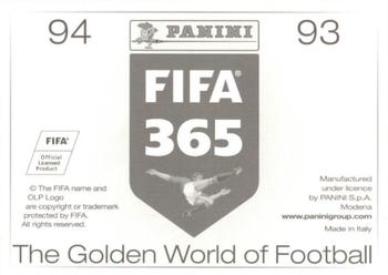 2015-16 Panini FIFA 365 The Golden World of Football Stickers #93 / 94 Rodrigo Bentancur / José Fuenzalida Back
