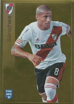 2015-16 Panini FIFA 365 The Golden World of Football Stickers #119 Carlos Sánchez Front
