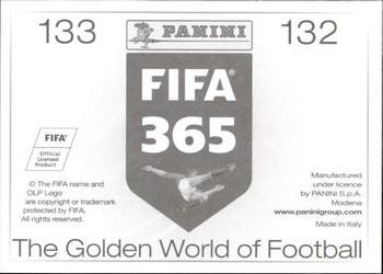 2015-16 Panini FIFA 365 The Golden World of Football Stickers #132 / 133 Silvio Proto / Ivan Obradović Back