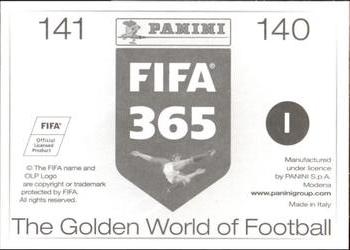 2015-16 Panini FIFA 365 The Golden World of Football Stickers #140 / 141 Guillaume Gillet / Leander Dendoncker Back