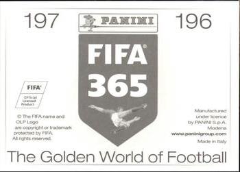 2015-16 Panini FIFA 365 The Golden World of Football Stickers #196 / 197 Pará / Wallace Back