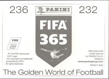 2015-16 Panini FIFA 365 The Golden World of Football Stickers #232 / 236 Esteban Pavez / Bryan Carvallo Back