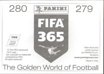 2015-16 Panini FIFA 365 The Golden World of Football Stickers #279 / 280 Dejan Damjanovic / Erton Fejzullahu Back