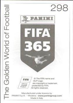 2015-16 Panini FIFA 365 The Golden World of Football Stickers #298 Club of the Century Back