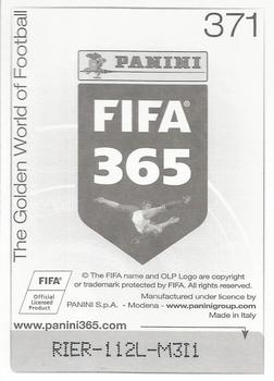 2015-16 Panini FIFA 365 The Golden World of Football Stickers #371 Logo Real Madrid CF Back