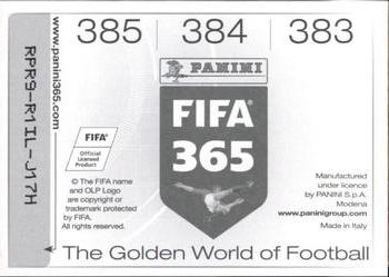 2015-16 Panini FIFA 365 The Golden World of Football Stickers #383 / 384 / 385 Sergio Ramos / Luka Modric / Toni Kroos Back