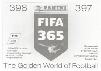 2015-16 Panini FIFA 365 The Golden World of Football Stickers #397 / 398 Isco / Jesé Back