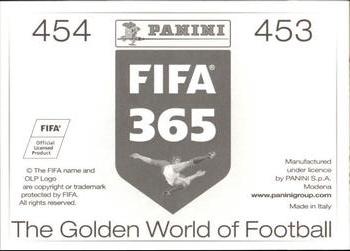 2015-16 Panini FIFA 365 The Golden World of Football Stickers #453 / 454 Benjamin Stambouli / Adrien Rabiot Back
