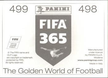 2015-16 Panini FIFA 365 The Golden World of Football Stickers #498 / 499 Marcel Schmelzer / Neven Subotić Back