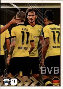 2015-16 Panini FIFA 365 The Golden World of Football Stickers #508 Borussia Dortmund BVB Front
