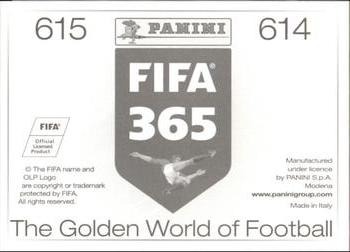 2015-16 Panini FIFA 365 The Golden World of Football Stickers #614 / 615 Paolo Goltz / Paul Aguilar Back