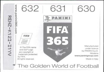 2015-16 Panini FIFA 365 The Golden World of Football Stickers #630 / 631 / 632 Rubens Sambueza / Darwin Quintero / Darío Benedetto Back