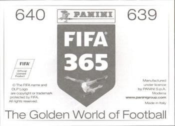 2015-16 Panini FIFA 365 The Golden World of Football Stickers #639 / 640 Darwin Quintero / Oribe Peralta Back
