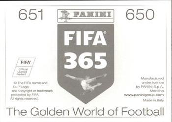 2015-16 Panini FIFA 365 The Golden World of Football Stickers #650 / 651 Jairo Riedewald / Davy Klaassen Back