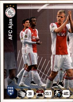 2015-16 Panini FIFA 365 The Golden World of Football Stickers #657 AFC Ajax Godenzonen Front