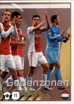 2015-16 Panini FIFA 365 The Golden World of Football Stickers #658 AFC Ajax Godenzonen Front