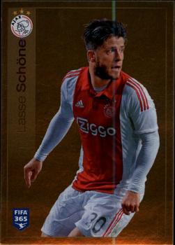 2015-16 Panini FIFA 365 The Golden World of Football Stickers #659 Lasse Schone Front