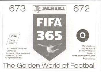 2015-16 Panini FIFA 365 The Golden World of Football Stickers #672 / 673 Tamati Williams / Jacob Spoonley Back