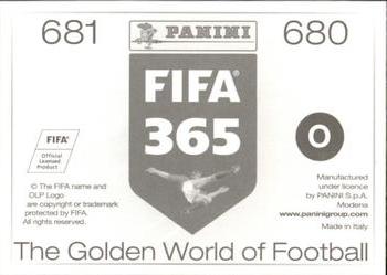 2015-16 Panini FIFA 365 The Golden World of Football Stickers #680 / 681 Mario Bilen / Cameron Lindsay Back