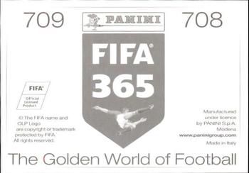 2015-16 Panini FIFA 365 The Golden World of Football Stickers #708 / 709 Ricardo Pereira / Maxi Pereira Back