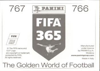 2015-16 Panini FIFA 365 The Golden World of Football Stickers #766 / 767 Tarık Camdal / Sabri Sarıoğlu Back