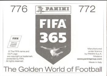 2015-16 Panini FIFA 365 The Golden World of Football Stickers #772 / 776 Blerim Džemaili / Bilal Kısa Back