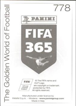 2015-16 Panini FIFA 365 The Golden World of Football Stickers #778 Galatasaray AS Cimbom Back