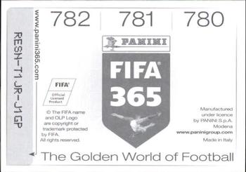 2015-16 Panini FIFA 365 The Golden World of Football Stickers #780 / 781 / 782 Hamit Altıntop / Umut Bulut / Burak Yılmaz Back