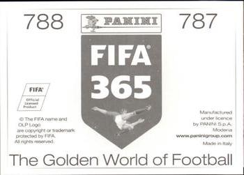 2015-16 Panini FIFA 365 The Golden World of Football Stickers #787 / 788 Yasin Öztekİn / Lukas Podolski Back