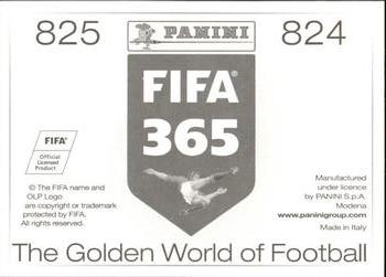 2015-16 Panini FIFA 365 The Golden World of Football Stickers #824 / 825 Emilio MacEachen / Carlos Valdez Back