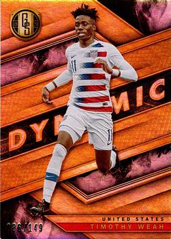 2019-20 Panini Gold Standard - Dynamic #D-25 Timothy Weah Front