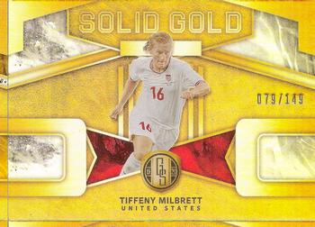 2019-20 Panini Gold Standard - Solid Gold #SG-22 Tiffeny Milbrett Front