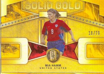 2019-20 Panini Gold Standard - Solid Gold AU #SG-10 Mia Hamm Front