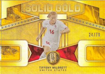 2019-20 Panini Gold Standard - Solid Gold AU #SG-22 Tiffeny Milbrett Front