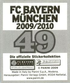 2009-10 Panini FC Bayern München Stickers #49 Christian Lell Back