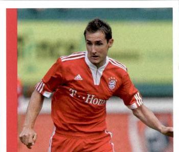 2009-10 Panini FC Bayern München Stickers #96 Miroslav Klose Front