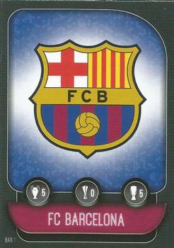 2019-20 Topps Match Attax UEFA Champions League International #BAR 1 FC Barcelona Team Badge Front