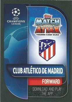 2019-20 Topps Match Attax UEFA Champions League International #ATL 10 Alvaro Morata Back