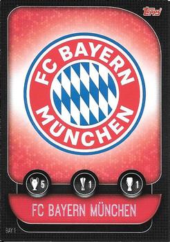 2019-20 Topps Match Attax UEFA Champions League International #BAY 1 FC Bayern Munchen Team Badge Front