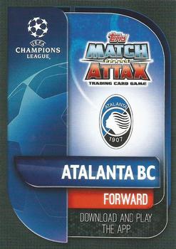 2019-20 Topps Match Attax UEFA Champions League International #ATA 11 Alejandro Gomez Back
