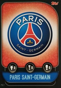 2019-20 Topps Match Attax UEFA Champions League International #PSG 1 Paris Saint-Germain Team Badge Front