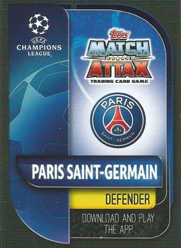 2019-20 Topps Match Attax UEFA Champions League International #PSG 13 Abdou Diallo Back