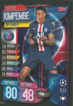 2019-20 Topps Match Attax UEFA Champions League International #PSG 14 Presnel Kimpembe Front