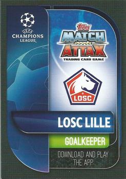 2019-20 Topps Match Attax UEFA Champions League International #LIL 2 Mike Maignan Back