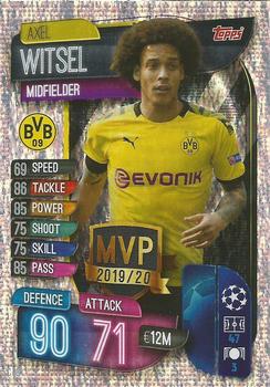 2019-20 Topps Match Attax UEFA Champions League International - MVP 2019/20 #C-DOR Axel Witsel Front