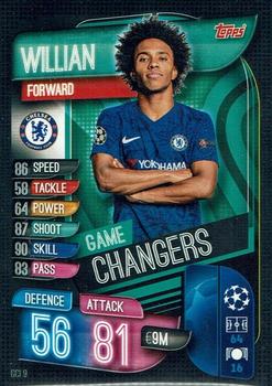2019-20 Topps Match Attax UEFA Champions League International - Game Changers #GCI9 Willian Front