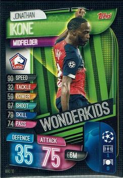 2019-20 Topps Match Attax UEFA Champions League International - Wonder Kids #WKI10 Jonathan Ikone Front