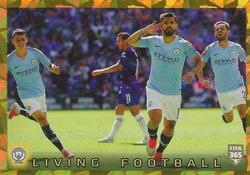 2020 Panini FIFA 365 Grey #58 Manchester City Living Football Front